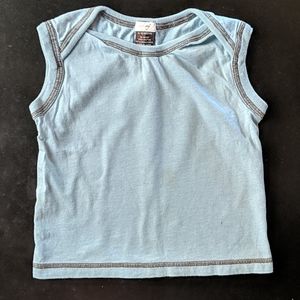 Baby Soy Blue Sleeveless Shirt 12-18 months
